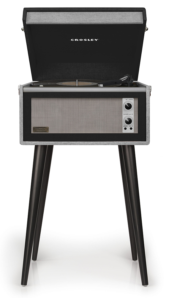 Crosley Bermuda Retro Platenspeler Bluetooth Antraciet