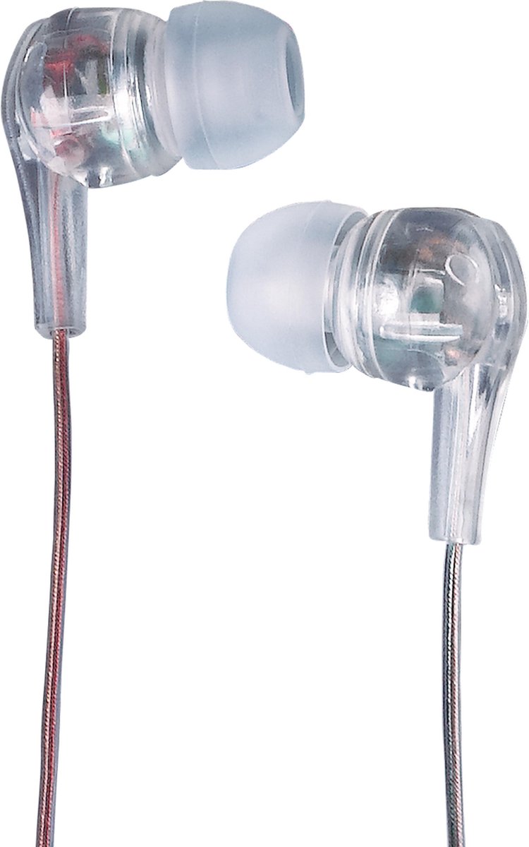 Lenco CD-012TR Discman - Draagbare CD Speler met Oordopjes - Transparant