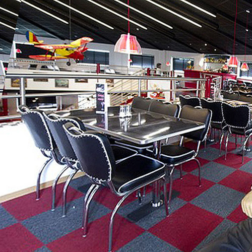 Bel Air Retro Eetkamerstoel CO-26 Zwart