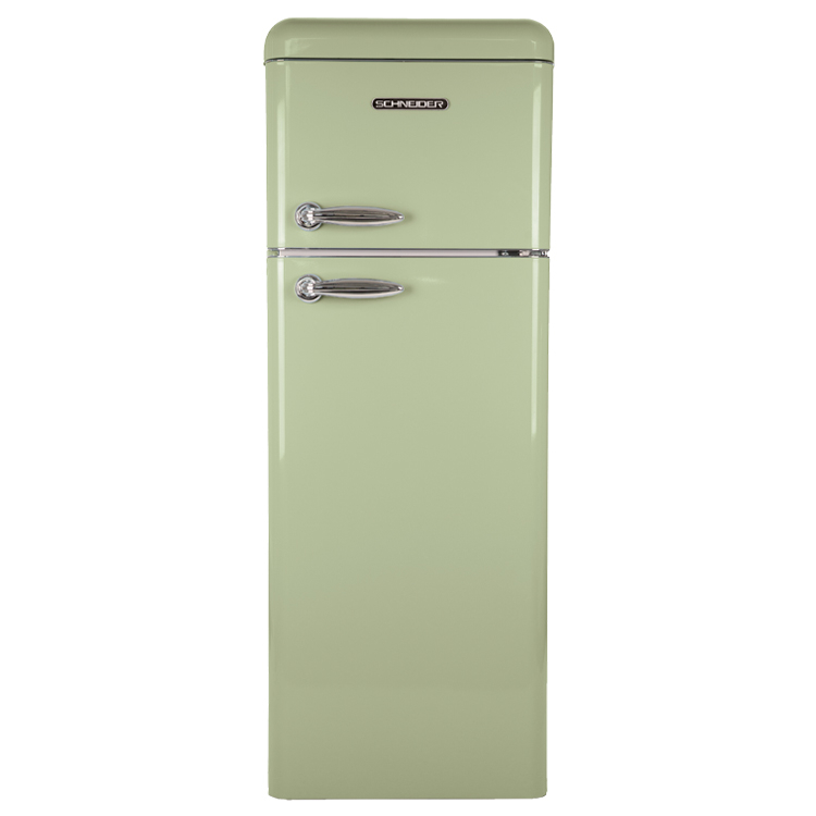 Schneider SCCD208 V Retro Koelkast Groen