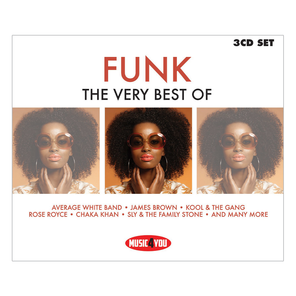 The Very Best of Funk - CD (Album) | 3 Discs - Met artiesten als James Brown, Rufus Thomas, Coolio en meer!
