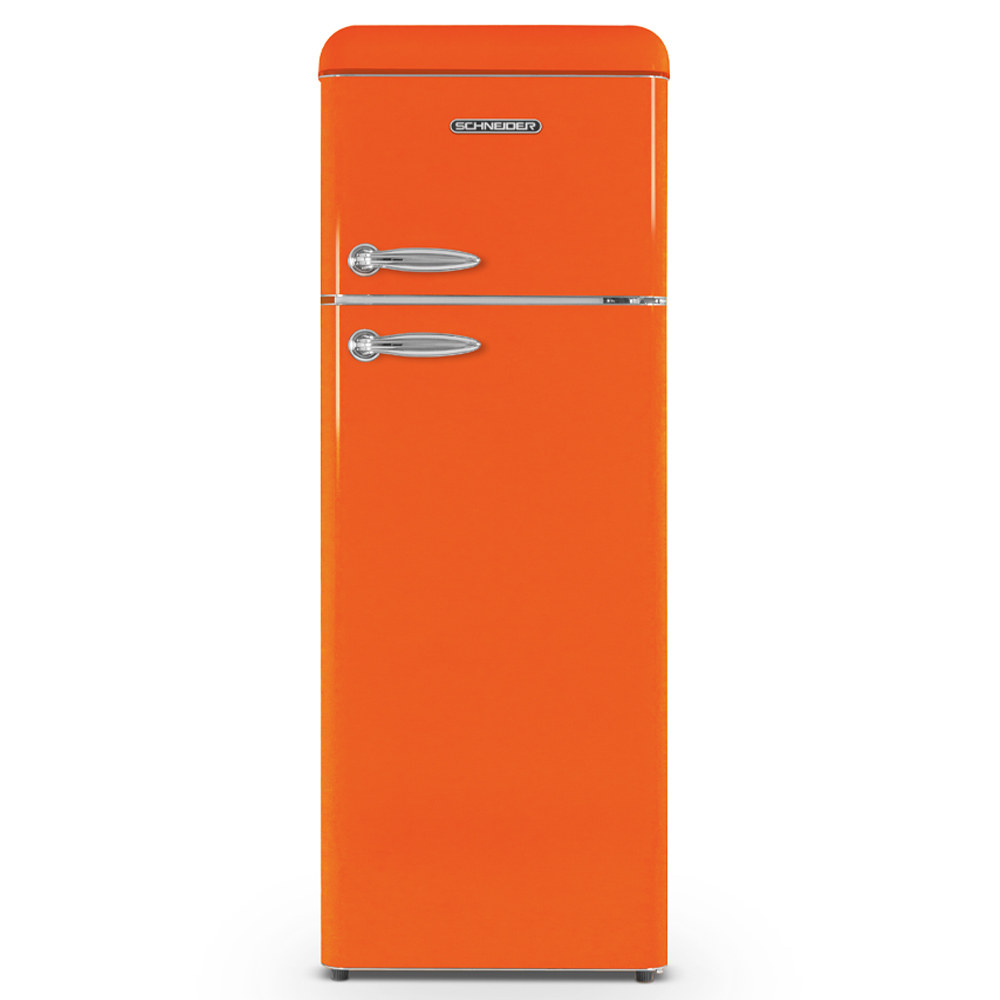 Schneider SCDD 208 V Retro Koelkast Florida Orange