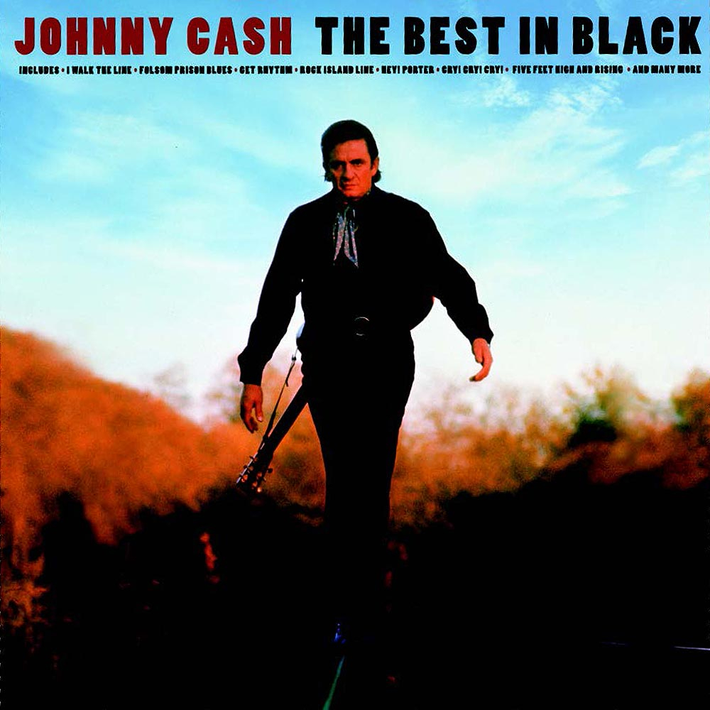 Johnny Cash - The Best In Black LP