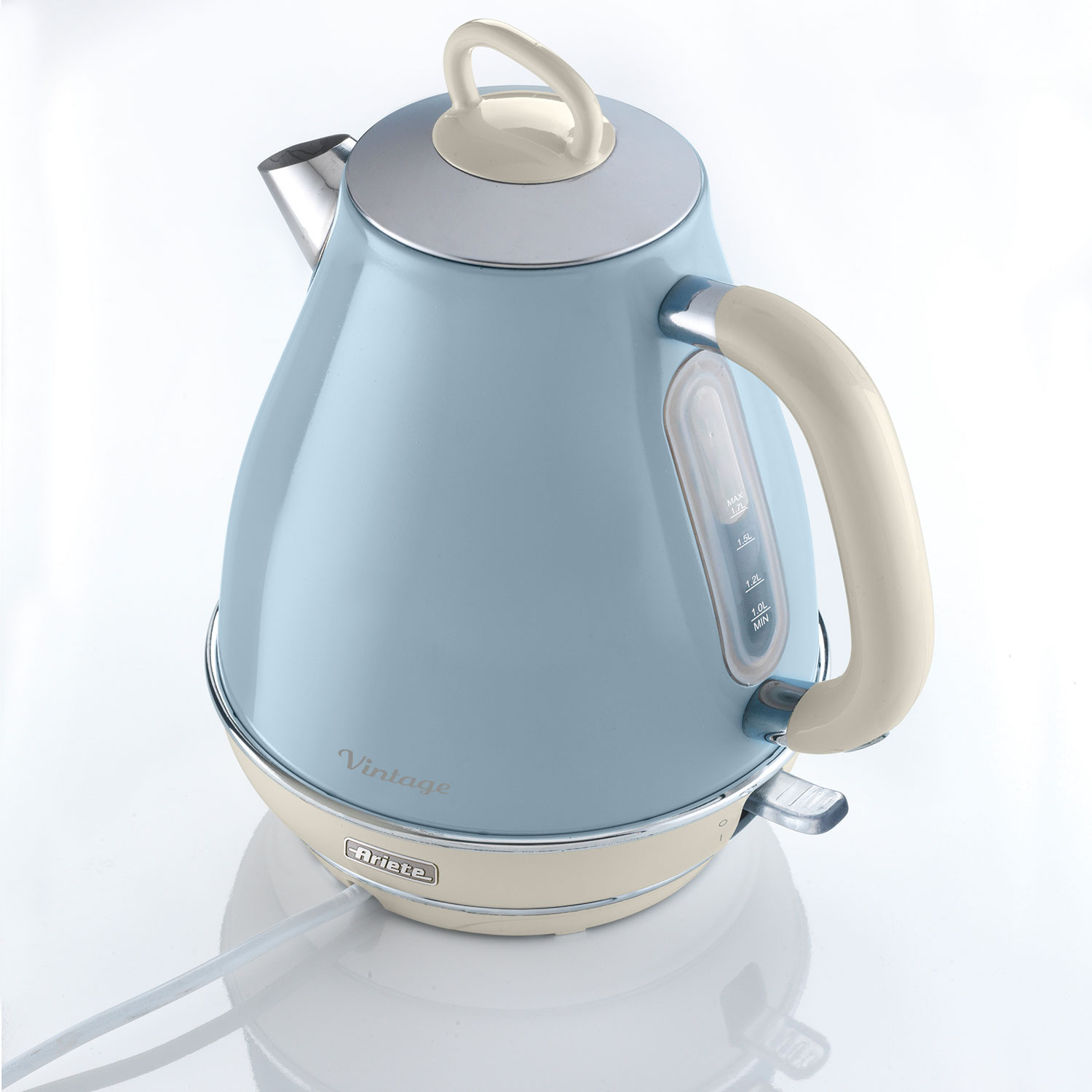 Ariete retro waterkoker 1.7 L blauw