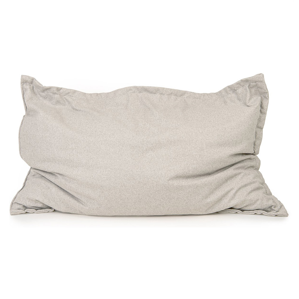 Duurzame zitzak beige 100x150cm