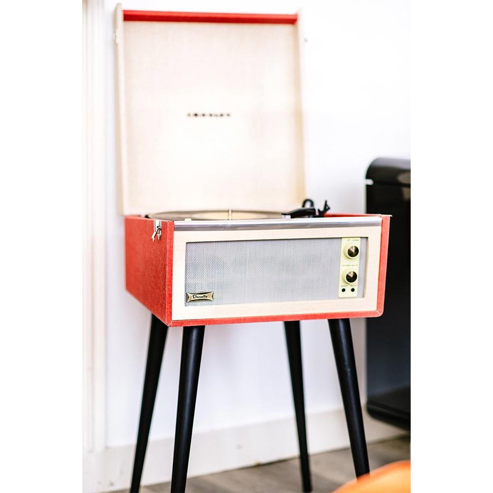 Crosley Bermuda Retro Platenspeler Bluetooth Rood