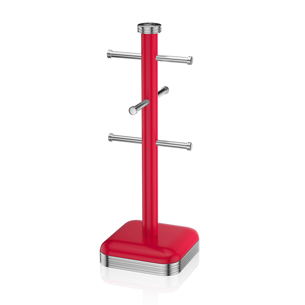 Retro kopjeshouder rood