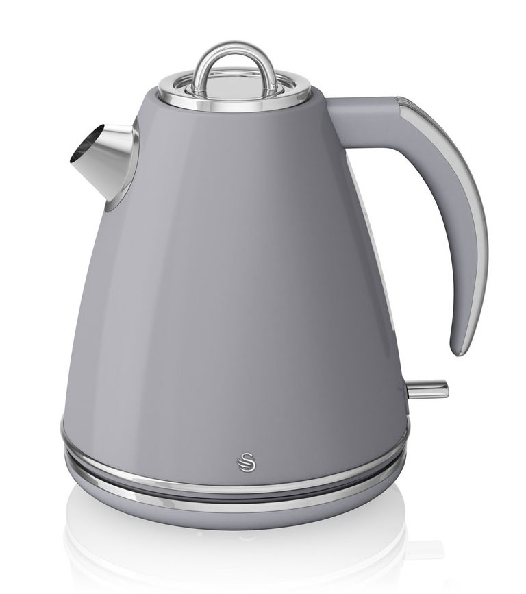 Swan Retro Waterkoker 1.5 L Grijs