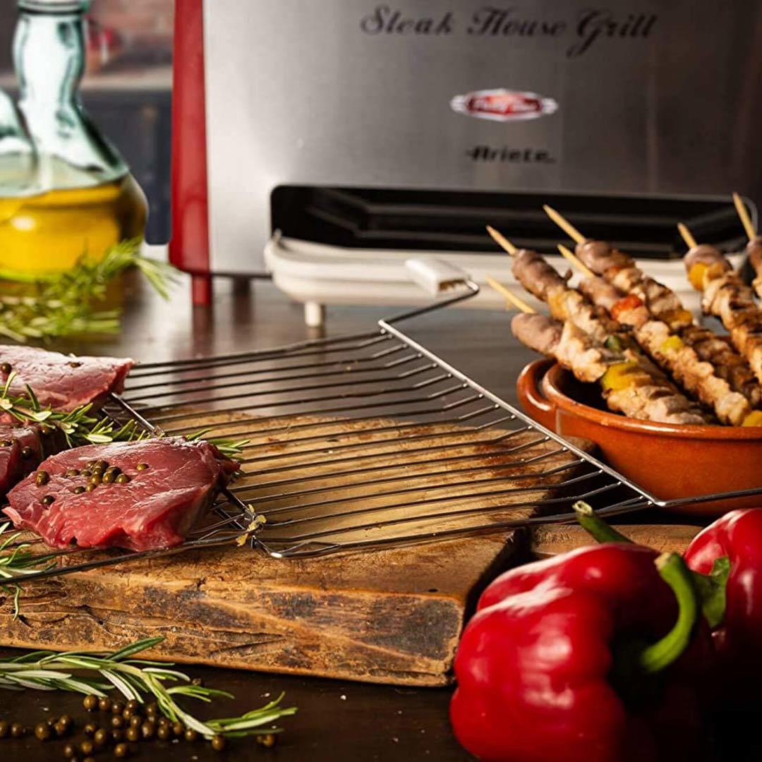 Ariete Steak House Verticale Grill Party Time Rood