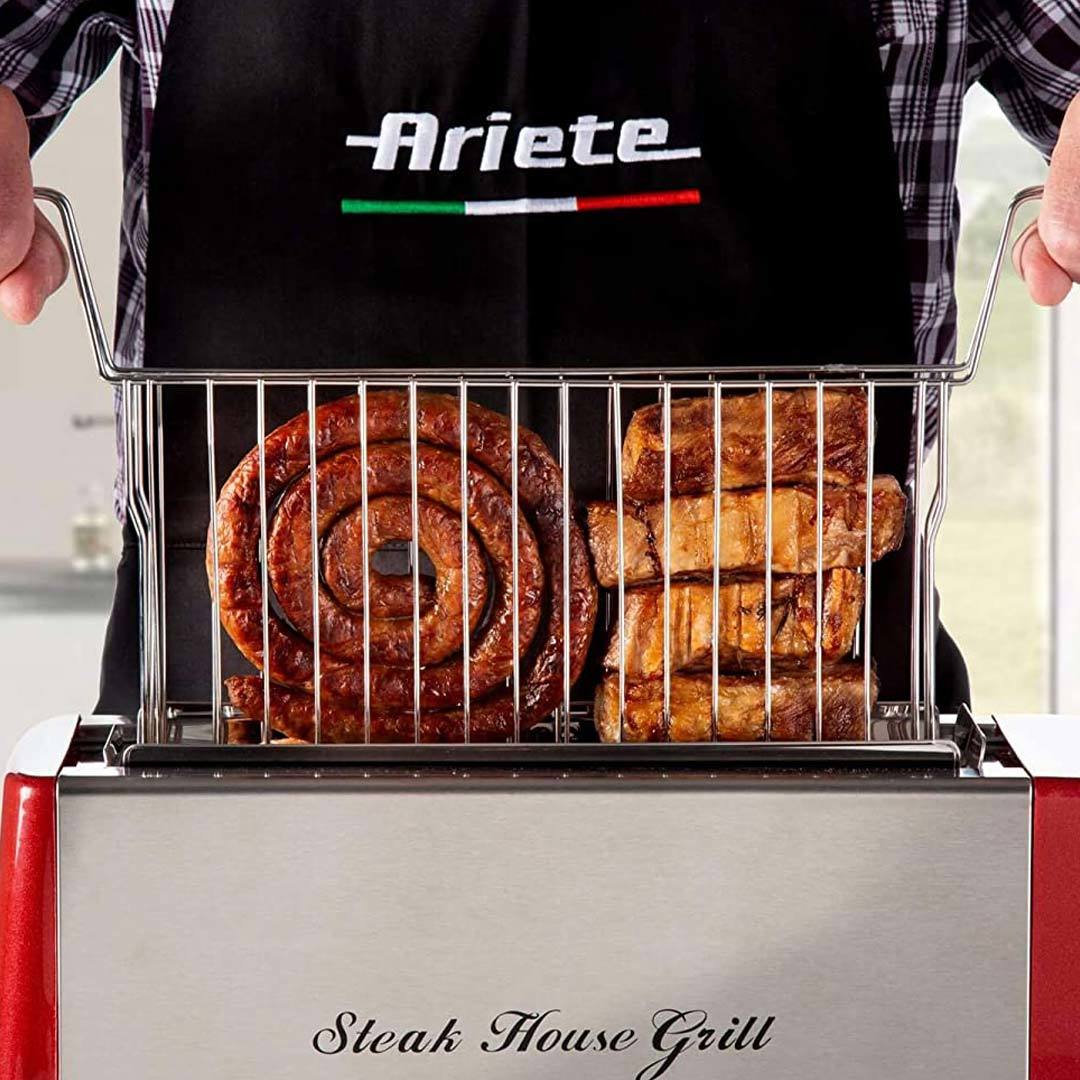 Ariete Steak House Verticale Grill Party Time Rood